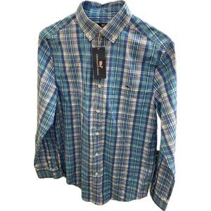 Vineyard Vines Classic Gibbs Hill Plaid Tucker Shirt size Small New with Tags